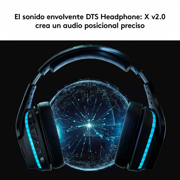 Diadema Gamer InalambricaLogitech G935 004