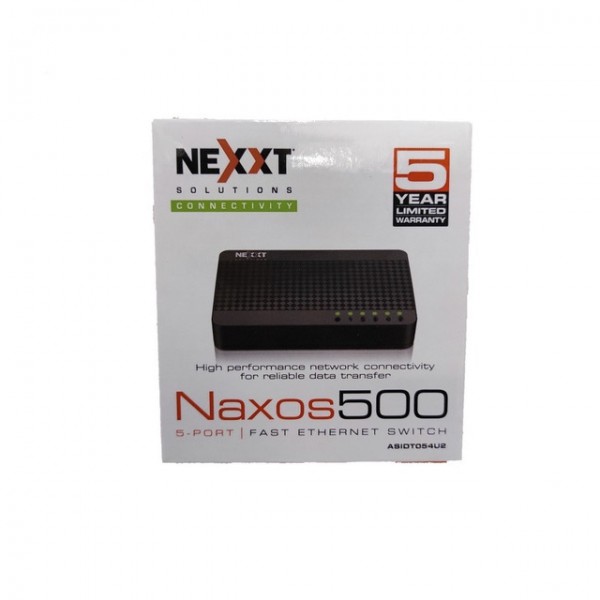 Switch de Red Nexxt 5 Puertos Naxos500 Bogota 001