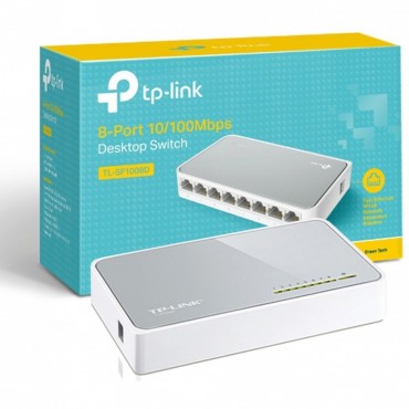 TP LINK TL SF1008D 8 Puertos 2