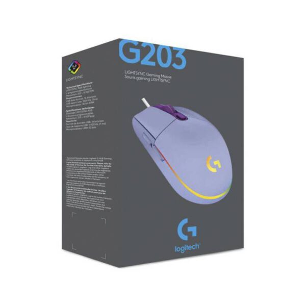 Mouse logitech G203 Proteam 000